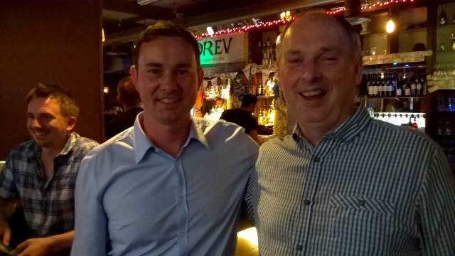 We met the manager