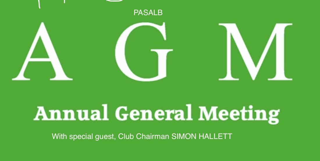 AGM 2019 with special guest